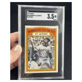 1972 Topps Roberto Clemente Baseball Card