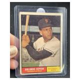 1961 Topps Orlando Cepeda Baseball Card
