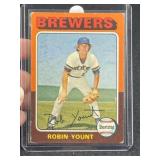 1975 Topps Robin Yount Rookie Baseball Card