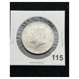 1964 Kennedy Half Dollar Silver Coin