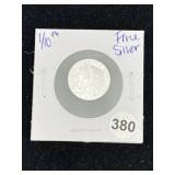 1/10th Fine Silver Coin