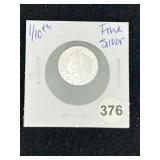 1/10th Fine Silver Coin