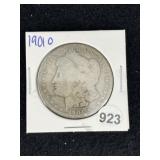 1901 O Morgan Silver Dollar Coin