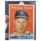 1958 Topps Whitey Ford Baseball Card