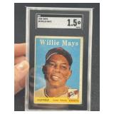 1958 Topps Willie Mays Baseball Card