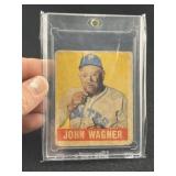 John Honus Wagner Baseball Card