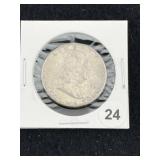 1952 Franklin Half Dollar Silver Coin