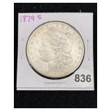 1879 S Morgan Silver Dollar Coin