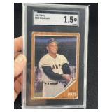 1962 Topps Willie Mays Baseball Card
