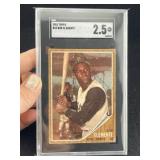 1962 Topps Bob Clemente Baseball Card