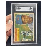 1956 Topps Ernie Banks Baseball Card