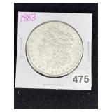 1883 Morgan Silver Dollar Coin