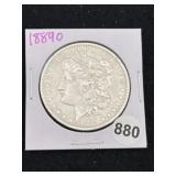 1889 O Morgan Silver Dollar Coin