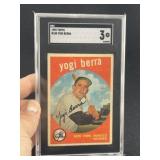 1959 Topps Yogi Berra Baseball Card