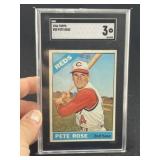 1966 Topps Pete Rose Baseball Card