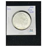 Bufalo One Ounce .9999 Fine Silver Coin
