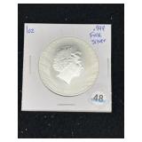 2011 Queen Elizabeth Australia One Ounce Fine Silv