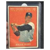 1961 Topps Roger Maris Baseball Card