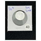 1/10th Fine Silver Coin