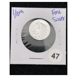 1/10th Fine Silver Coin