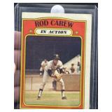 1972 Topps Rod Carew Baseball Card