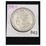 1899 O Morgan Silver Dollar Coin