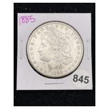 1885 Morgan Silver Dollar Coin