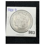 1900 O Morgan Silver Dollar Coin