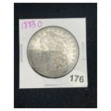 1883 O Morgan Silver Dollar Coin