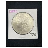 1889 O Morgan Silver Dollar Coin