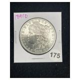 1891 O Morgan Silver Dollar Coin