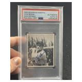 1989 Bowman Yogi Berra Hand Signed Authentic Autog