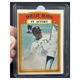 1972 Topps Willie Mays Baseball Card
