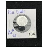 1/10th Fine Silver Coin
