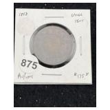 1853 Large Cent Coin