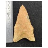 Dalton Indian Artifact Arrowhead