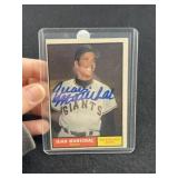 Juan Marichal Hand Signed Authentic Autograph