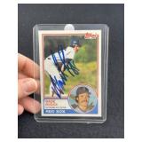 Wade Boggs Hand Signed Authentic Autograph