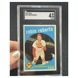 1959 Topps Robin Roberts Baseball Card