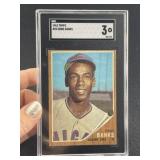 1962 Topps Ernie Banks Baseball Card