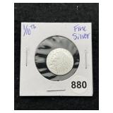 1/10th Fine Silver Coin