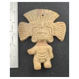 Pre-Columbian Pottery Human Effigy Broken & Glued