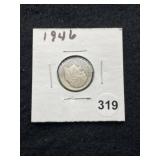 1946 Roosevelt Dime Coin