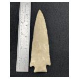 5 & 1/4" Novaculite Hardin Indian Artifact Arrowhe