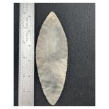 6 & 1/8" Caddo Blade Indian Artifact Arrowhead