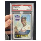 1969 Topps Hank Aaron Baseball Card