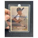 Bill Mazeroski Hand Signed Authentic Autograph