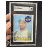 1969 Topps Reggie Jackson Baseball Card