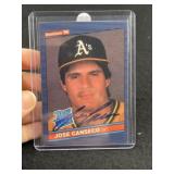 Jose Canseco Hand Signed Authentic Autograph