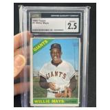 1966 Topps Willie Mays Baseball Card